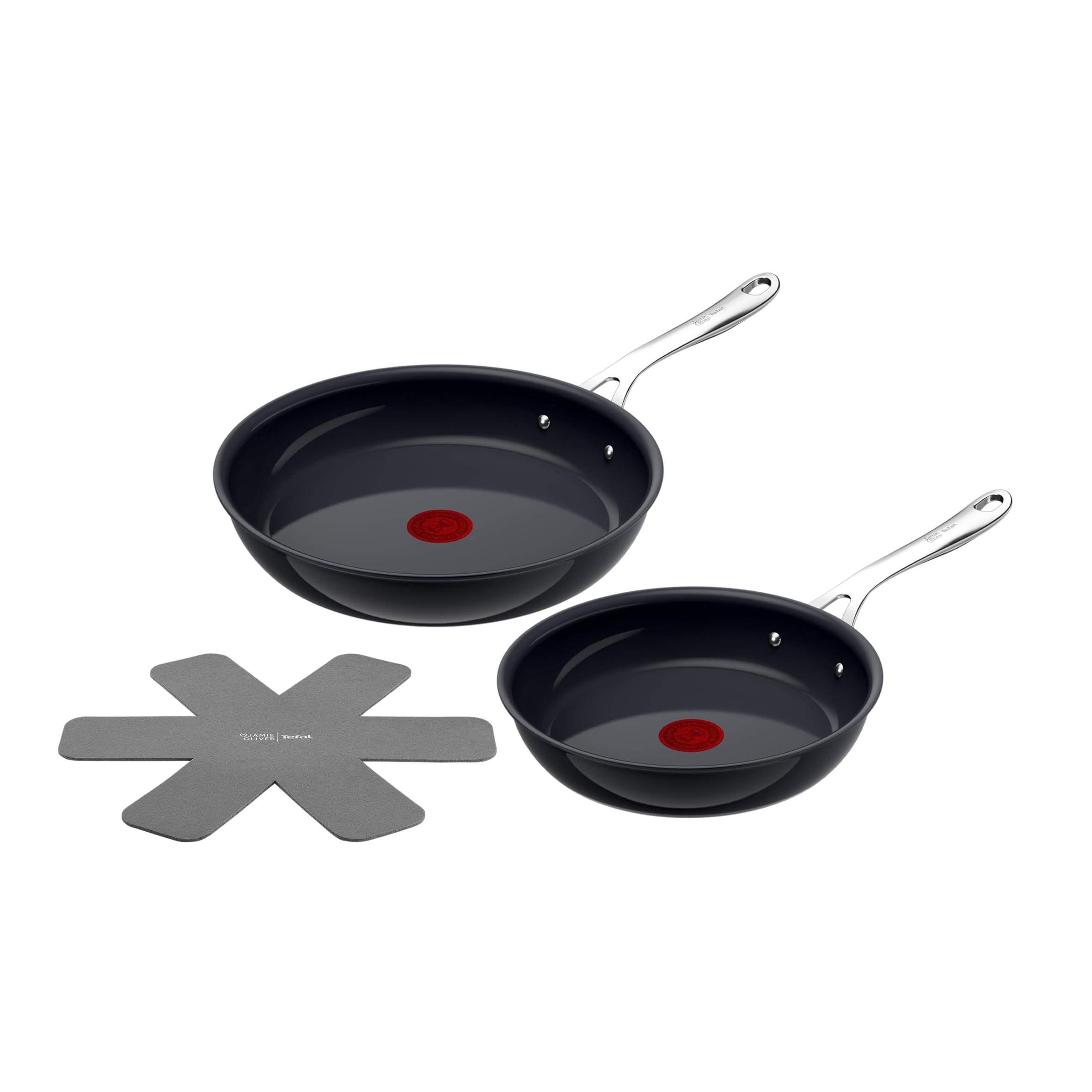 Tefal Enjoy, lot de poêles, induction, céramique antiadhésive