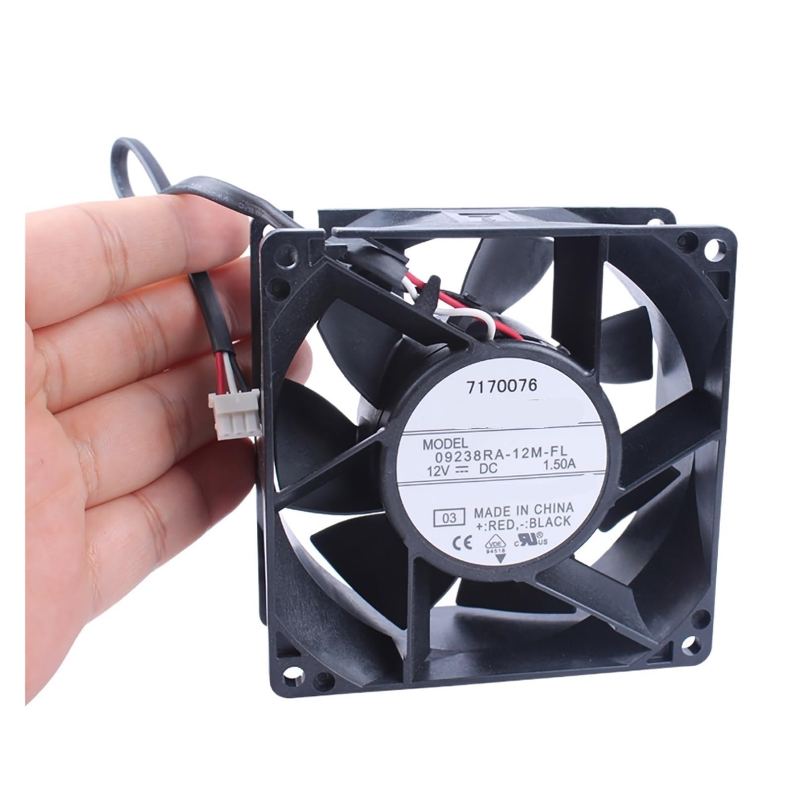 LZIKKGKI 09238RA-12M-FL 9038 12V 1.50A cooling fan