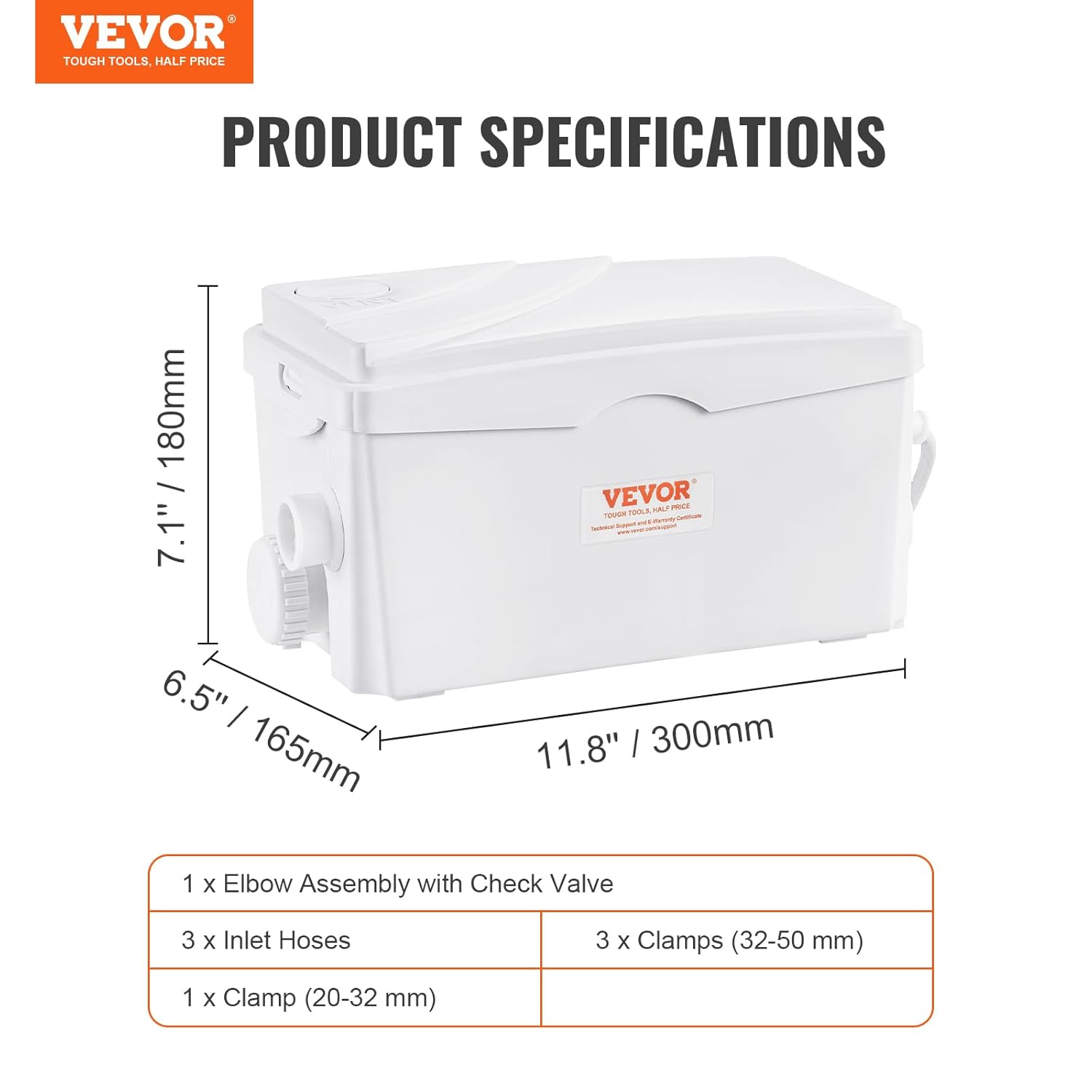 Product Specifications Diagram