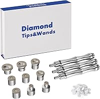 Vista 1 de Dermoabrasión del diamante extremidades de la máquina de Microdermabrasion de los accesorios de la máquina de la herramienta de Dermoabrasión