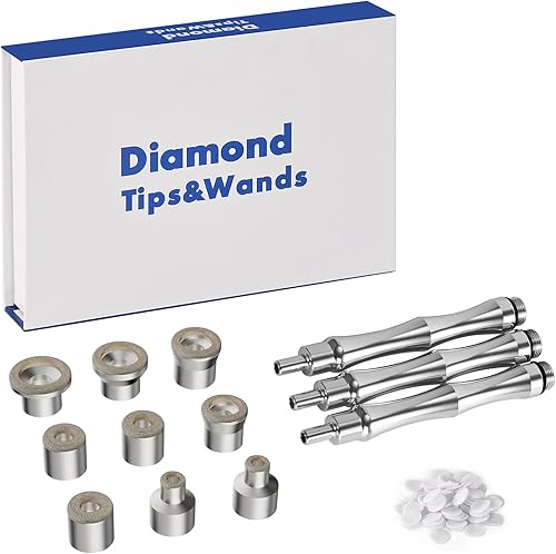 Dermoabrasión del diamante extremidades de la máquina de Microdermabrasion de los accesorios de la máquina de la herramienta de Dermoabrasión