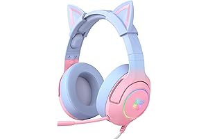 PHNIXGAM Kawaii Headset: Purrfect Audio for Gamers