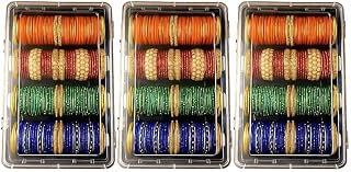 Clear Plastic Bangle Box with Adjustable Rods Multipurpose Jewellery Organizer for Bangles Bracelets Watches Storage Box (... Price In India