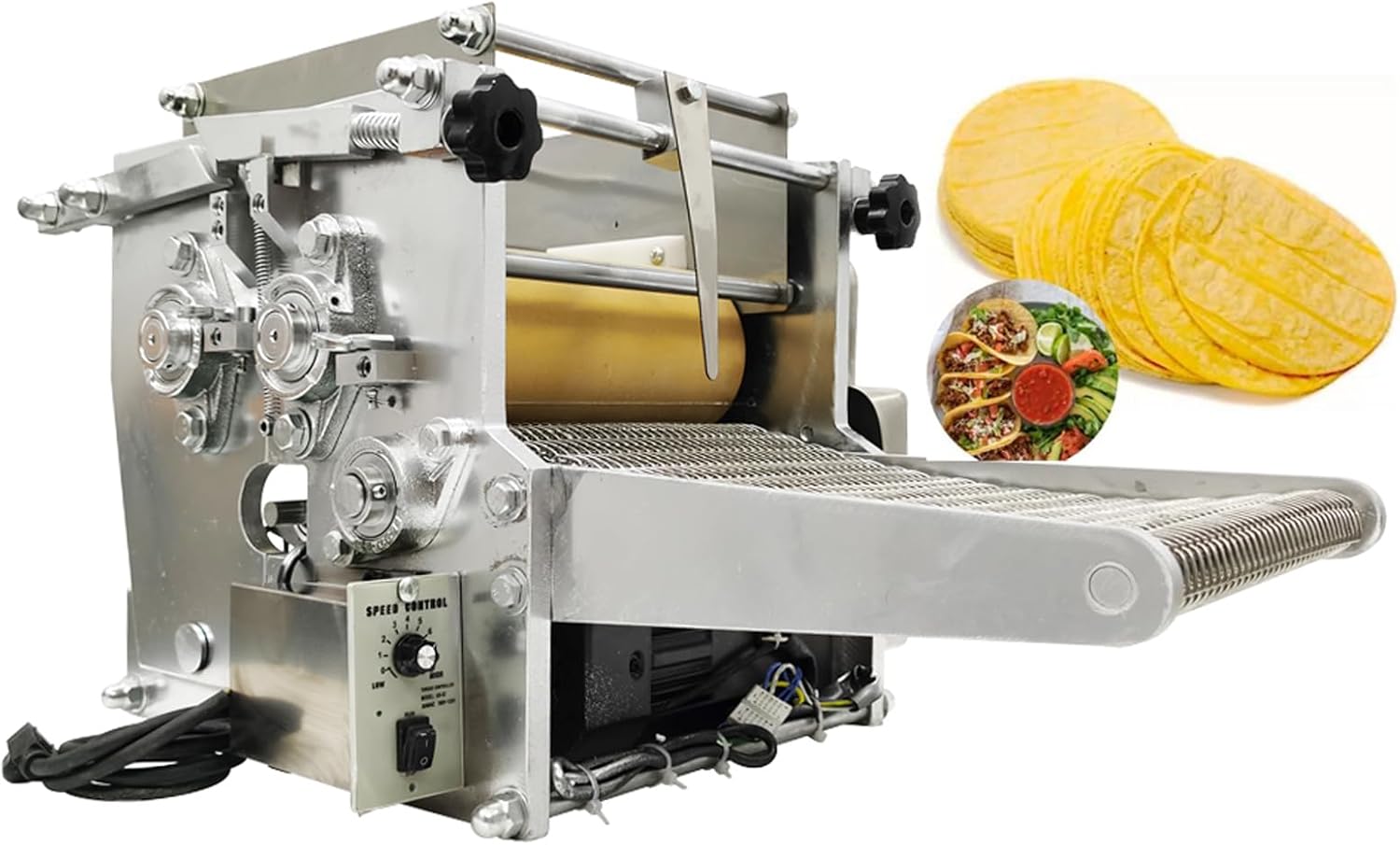 TECHTONGDA Automatic Tortilla Press Tacos Maker 7