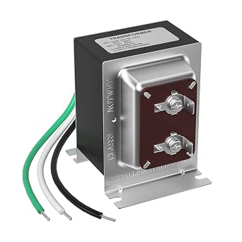 Auspow Doorbell Transformer 24V 40VA for Ring Video Doorbells, Hardwired Door Chime Transformer Power Supply, Compatible with Ring, Nest Hello, Wyze and Eufy Video Doorbells