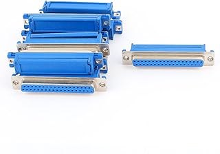 Aexit 10Pcs 37 Audio & Video Accessories Pin D-SUB DB37 Female IDC Flat Cable Connectors & Adapters Connector Adapter