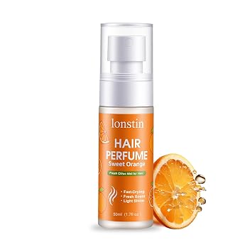 Hair Perfume for Women, Long-Lasting Scented Hair Spray & Body Mist, Freshen Hair, Body & Pillows, Lightweight Non-Greasy Hair Fragrance Mist for Dry & Frizzy Hair, 50ml