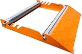 IRSCorp Monoblock Cable Drum Roller Cord Reel Holder Compatible Uncoiler for Cable Caddy Drums Winder Dispenser Dia.12-27.5" Length 24" - 1