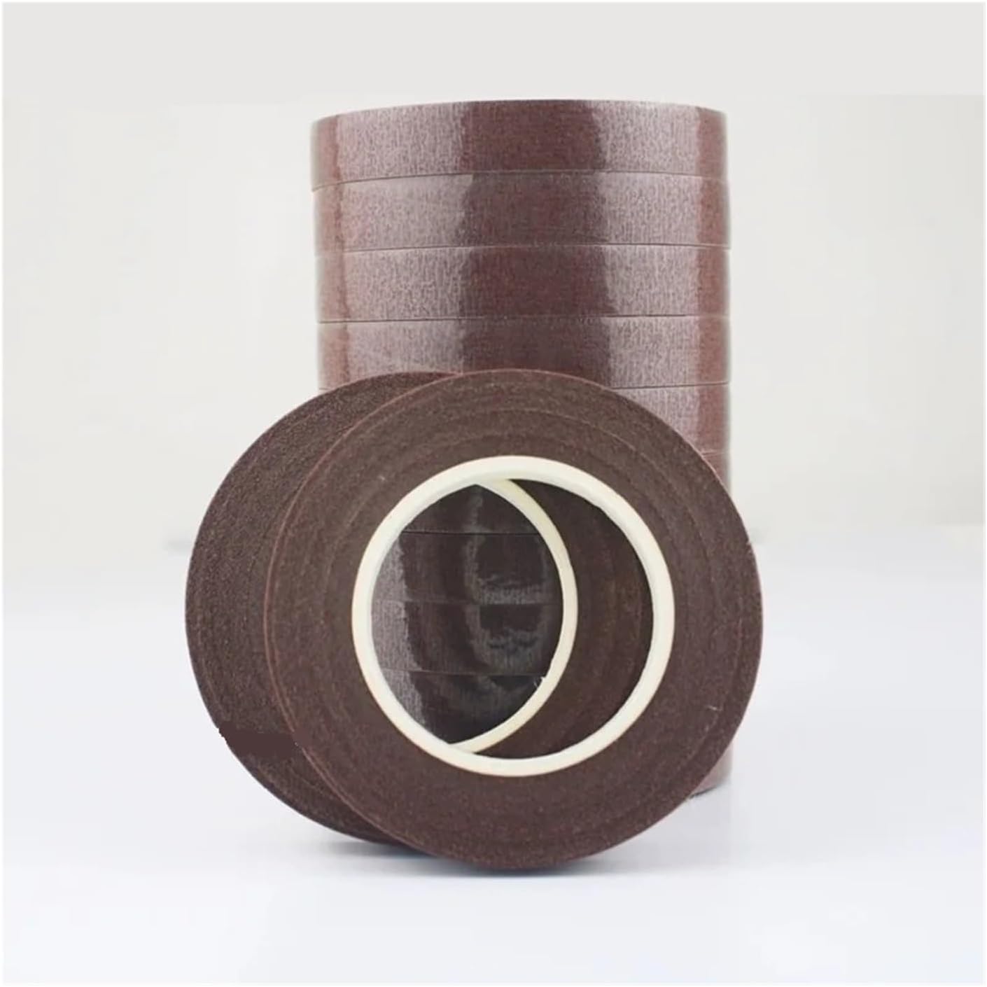 Pretty 10/1pcs Bouquet Floral Tape Stem Wrap Self-Adhesive Stamen Wrapping Florist Tapes DIY Flowers Packaging Crafts Wedding Decor Exquisite(Coffee,5pcs)