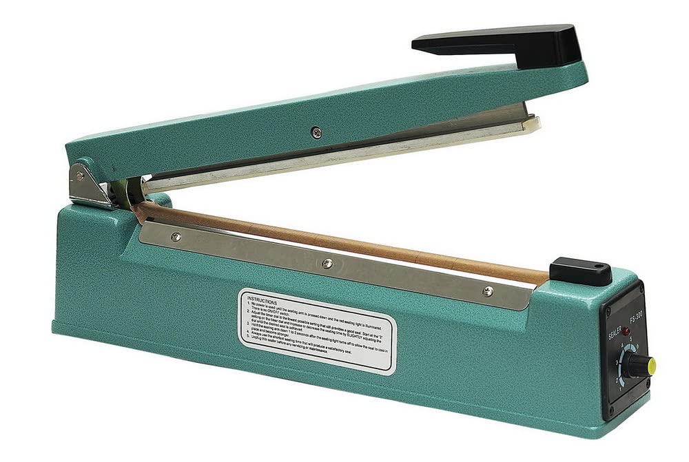 Buy SGCE Hand Operated Impulse Sealer PFS300 Heavy Duty Iron Body