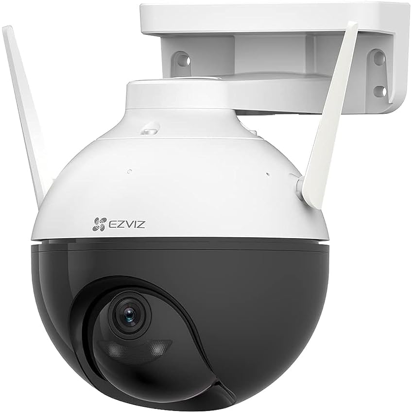 Immagine del prodotto EZVIZ C8C Lite Telecamera Wi-Fi Esterno 1080p, Telecamera Motorizzata per Esterni con Copertura a 360 °, Visione Notturna Fino a 30m, Rilevamento di persone, Impermeabile, Funziona con Alexa