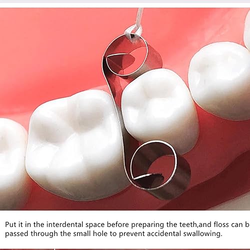 Miniatura 6 de Matriz de protección dental adyacente dental, matrices contorneadas seccionales autoclave tipo deflector Matriz Herramientas de odontología