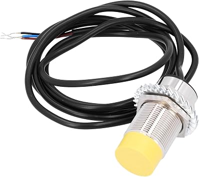 Waterproof Proximity Switch,Sensor Switch DC6-36V M18 Detecting Proximity Sensor Capacitance Proximity Sensor Switch 3 Wire Proximity Switch(TOSD-04-507A NPN Normally Closed)