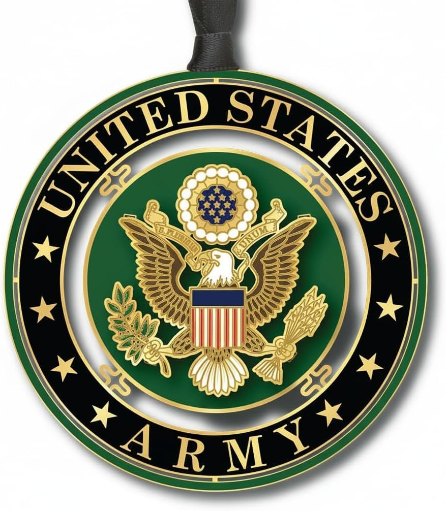 Beacon Design by ChemArt United States Army Seal Hanging Ornament