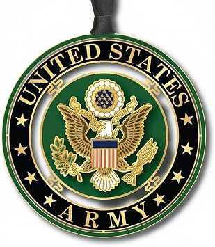 Beacon Design by ChemArt United States Army Seal Hanging Ornament