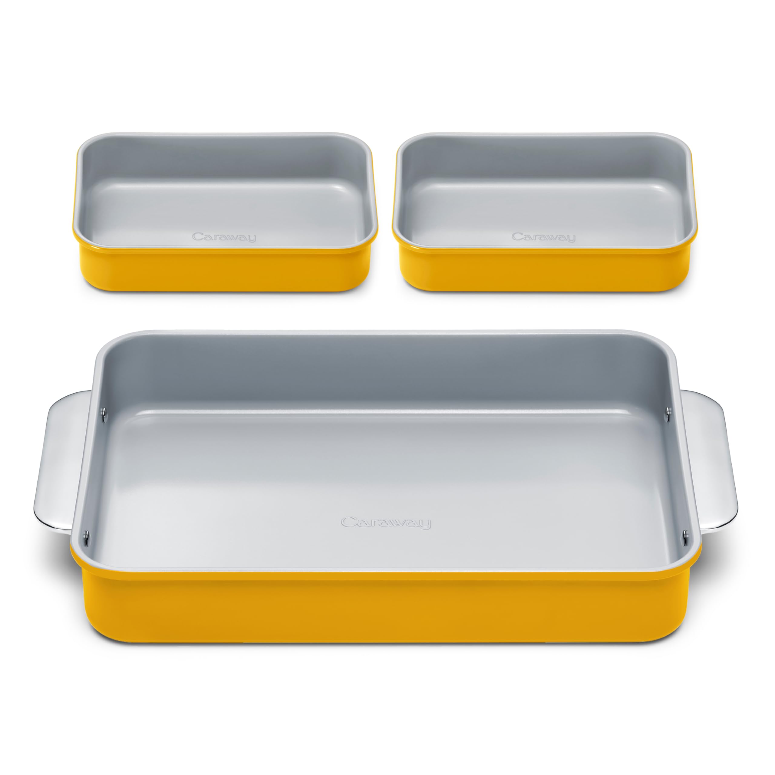 Caraway Non-Stick Rectangle Baking Pan Set