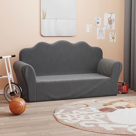Kindersofa Plüsch 52cm - Gemütliche Minicouch Fürs Kinderzimmer