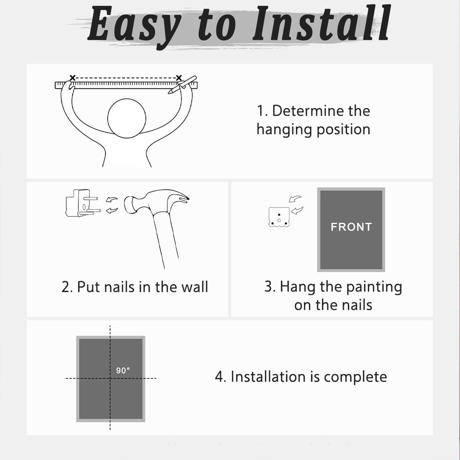 Mrysuart 3 Piece Framed Wall Art Western Wall Decor Cowboy Canvas Prints Southwestern Pictures Longhorn Bull Skull Paintings Vintage Artwork for Bedroom Living Room 12x16in