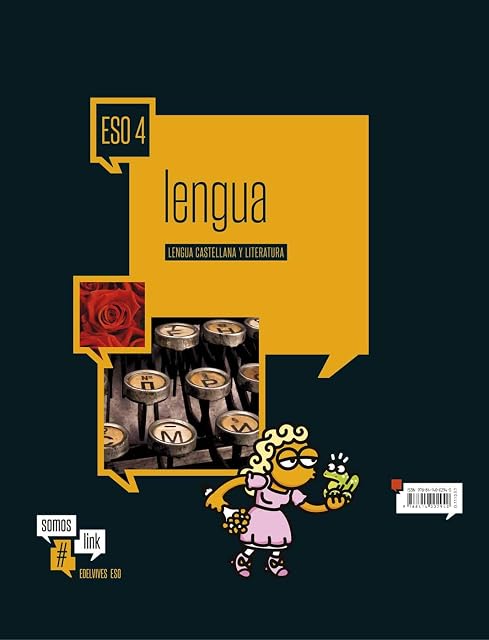 Portada de Lengua Castellana y Literatura 4º ESO Proyecto Somoslink Ed 2016