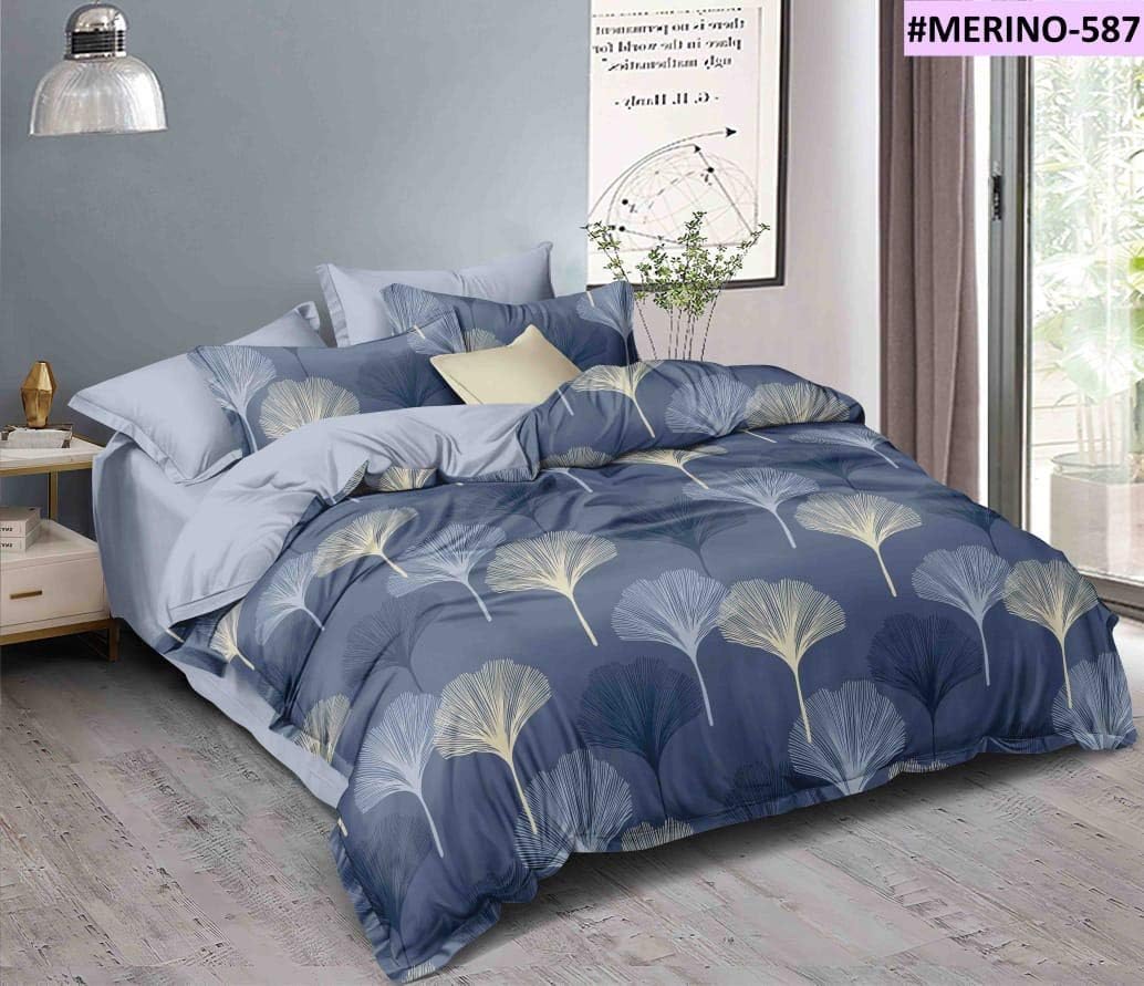 Ab Home Decor Super-Soft 350 Tc Microfiber-Ac Comforter Double Bed King Size- Duvet/Dohar/Blanket For All Weather/Seasons-90X95 Inch., Multicolor