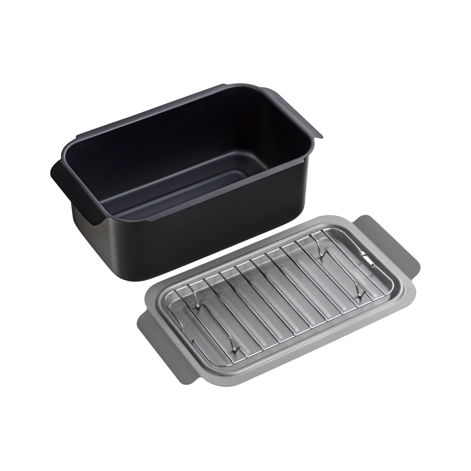 Casserole tempura fer 1,9 l compatible induction avec grille de dégraissage
