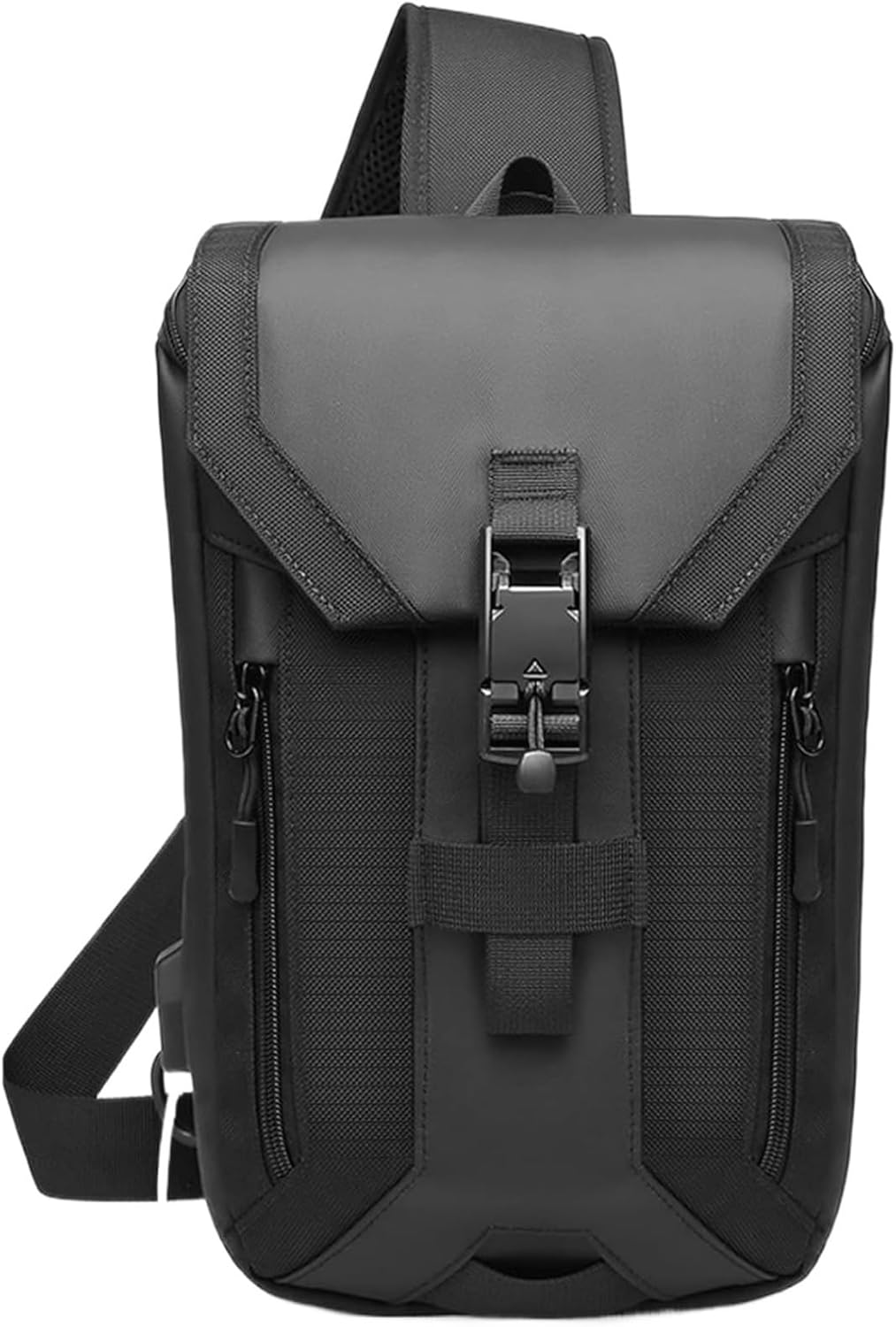 Messenger Bags Men Multifunction Crossbody Bag for Male USB Waterproof Anti-Theft Fashion Shoulder Mens Chest Pack