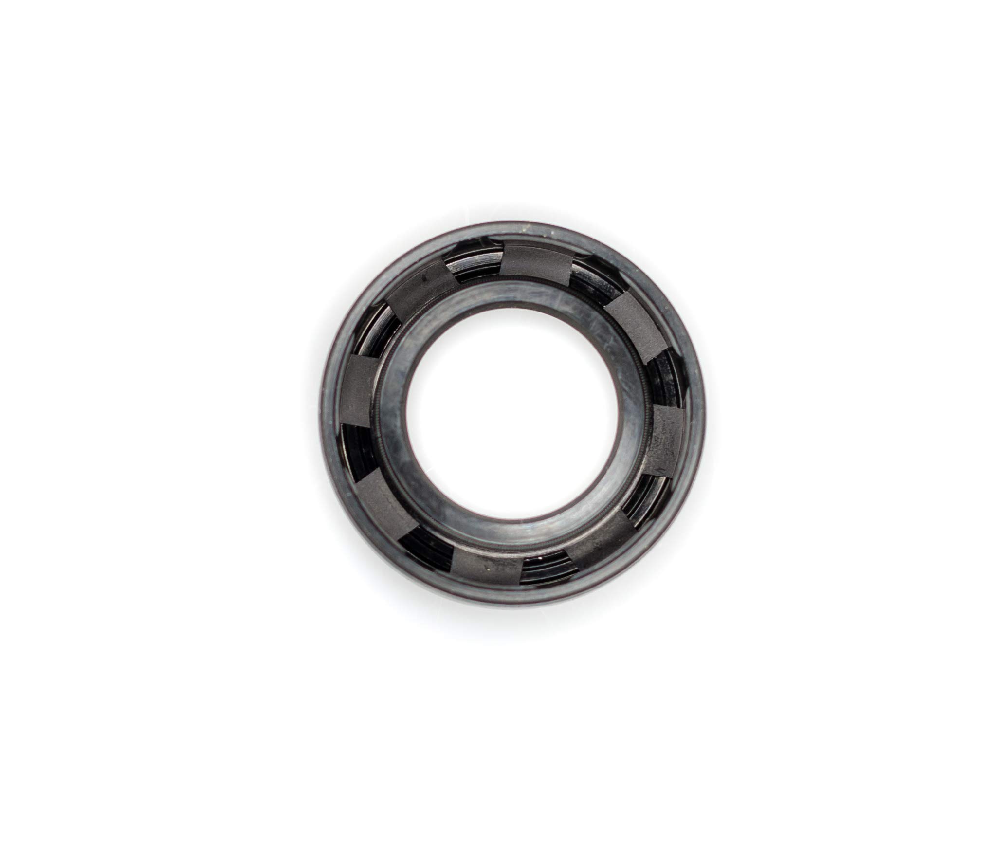 EAI Oil Seal 22x38x7mm TC Double Lip With Spring - Nitrile Rubber, Metal Case, For Automotive & Machinery