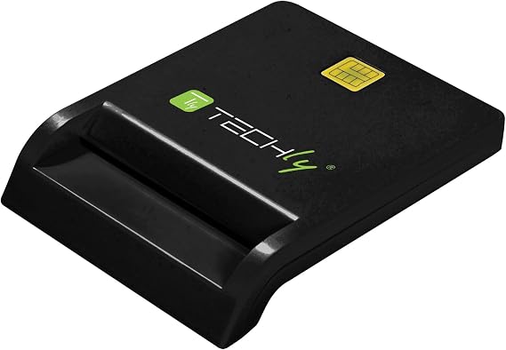 TECHLY 108521 Smart Card Reader USB-C Compact White