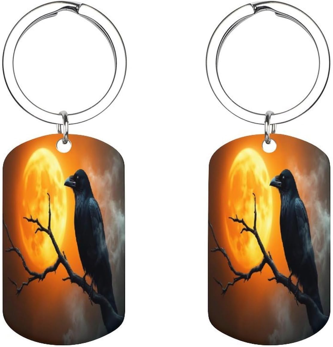 Fashion Metal Key Chain, Keychain with Smooth Surface, Lightweight Key Chains for Outdoor Travel