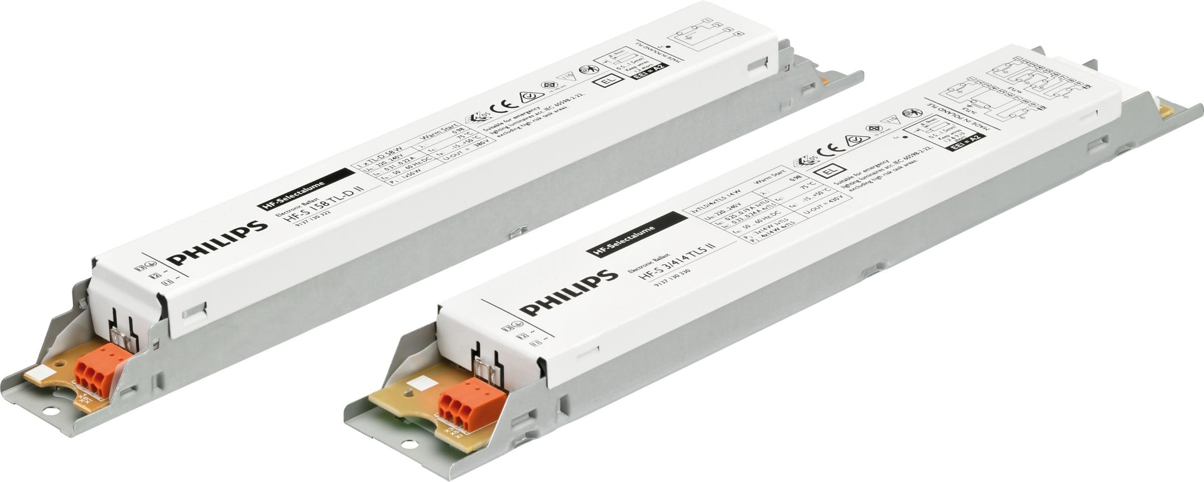Philips 89746300 HF-S 258 TL-D II Selectalume II pour TL-5, 220-240 V, 50/60 Hz