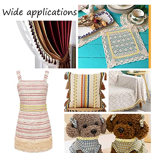 image for PH PandaHall 20 Yards Sequins Braid Trim 11mm/0.4