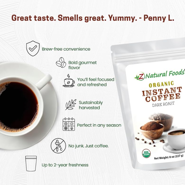 Z Natural Foods Organic Instant Coffee