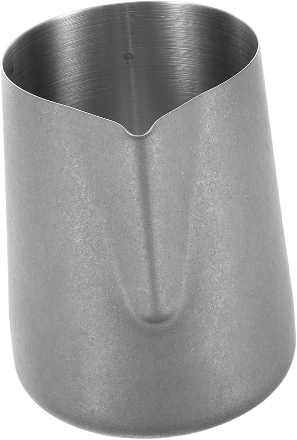Vintage Stainless Steel Milk Frothing Pitcher for Espresso Machine Latte Art with Precision Spout Steam Milk Jug for Coffee and Tea Retro Style Frother Cup for Home and