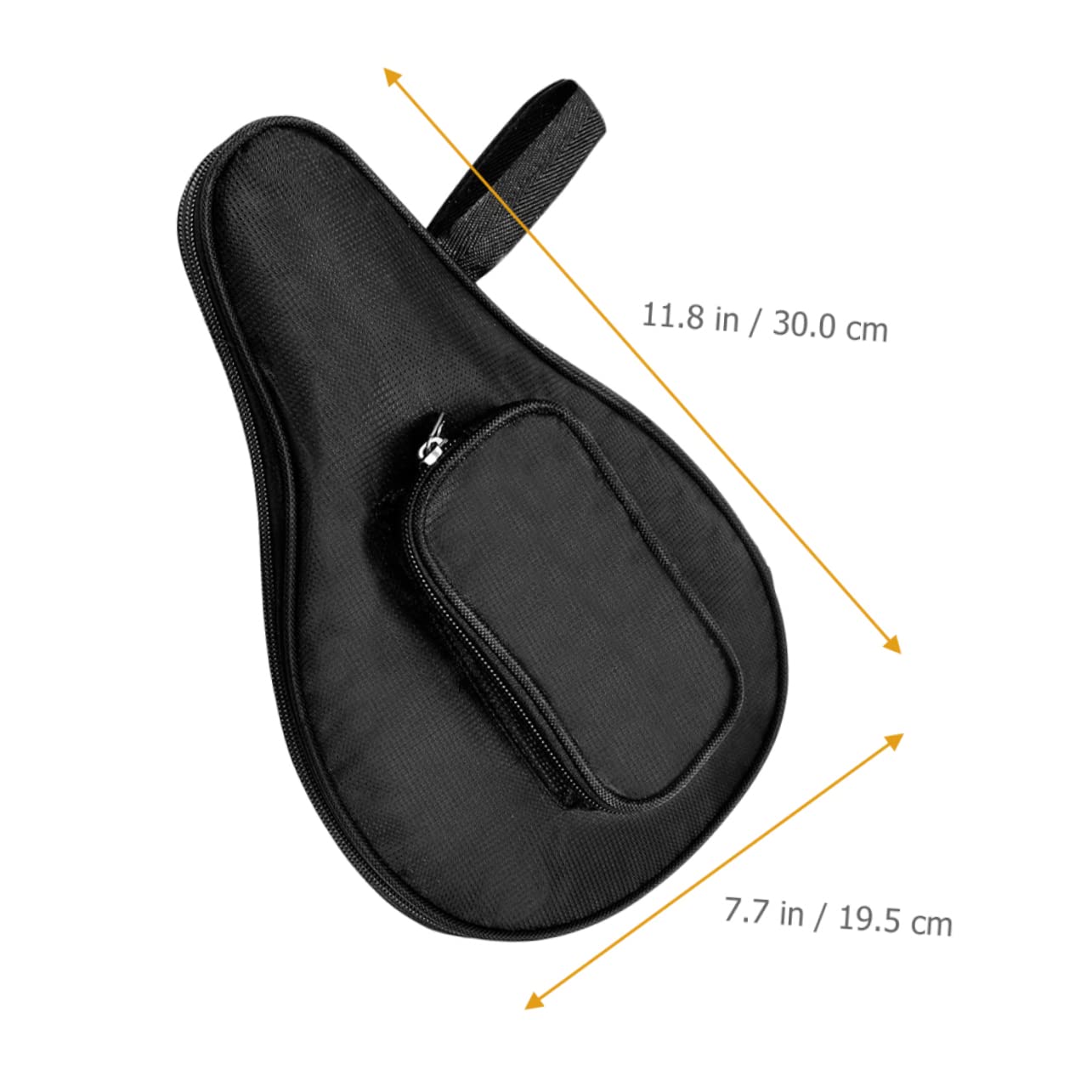 TOYANDONA 2 Custodia per Racchette Pong Organizzatrice Oxford per Racchette e Palline Design Forma Zucca per Sportivi e Appassionati Tennis Tavolo