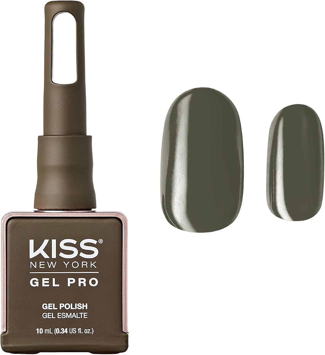 Esmalte de uñas de gel NEW YORK Soak Off UV LED Gel Polish 0.3 fl oz Nail Art Salon Manicura DIY sin HEMA, sin TPO (aceitunas encurtidas)