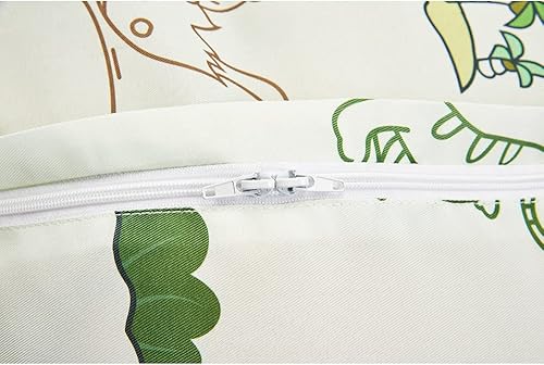 Miniatura 34 de LMYOVE Funda para puf de almacenamiento de animales de peluche (sin relleno, funda para silla de puf de rugby para niños, para almacenamiento,