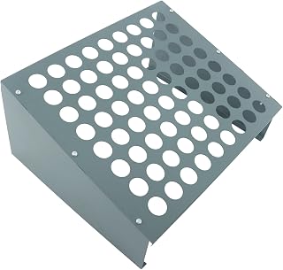 findmall 5C Collet Rack Tool Storage Organizer 72 Holes 18 Gauge