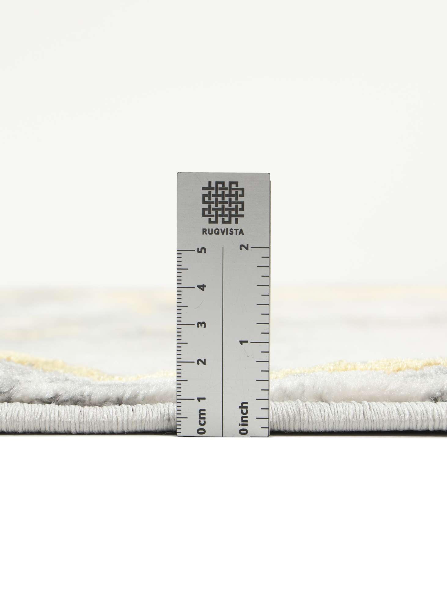 RugVista Antonie Tapis, 200 x 300 cm, Clair Gris/Doré