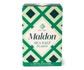 Savory Spice Maldon Sea Salt - Maldon Flaky Sea Salt Seasoning | Maldon Sea Salt Flakes for Cooking Net 8.5 oz