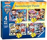 Ravensburger Paw Patrol The Movie 4 in Box (12, 16, 20, 24 Pieces) Jigsaw Puzzles for Kids Age 3...