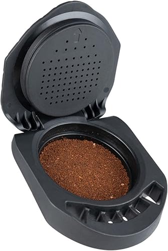 Adaptador de cápsula reutilizable Adaptador de cápsula de café Convertir para Dolce Gusto Compatible para Piccolo XS/Genio S
