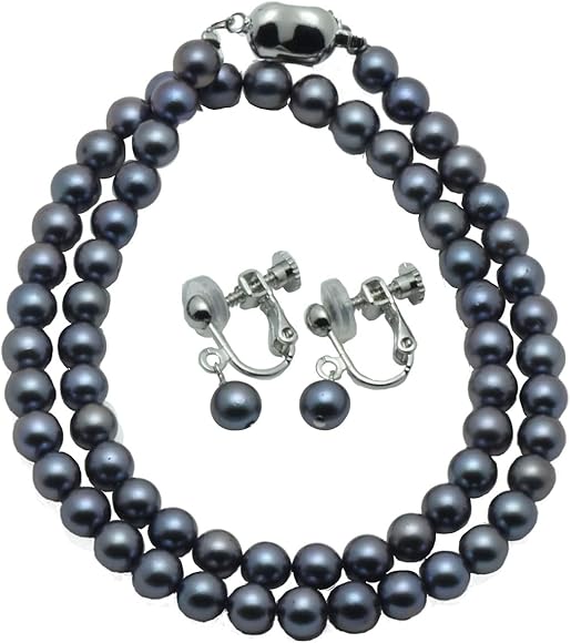 Amazon | [Mani・Mani] アコヤ本真珠 本物素材 6.0-6.5mm珠【国産 