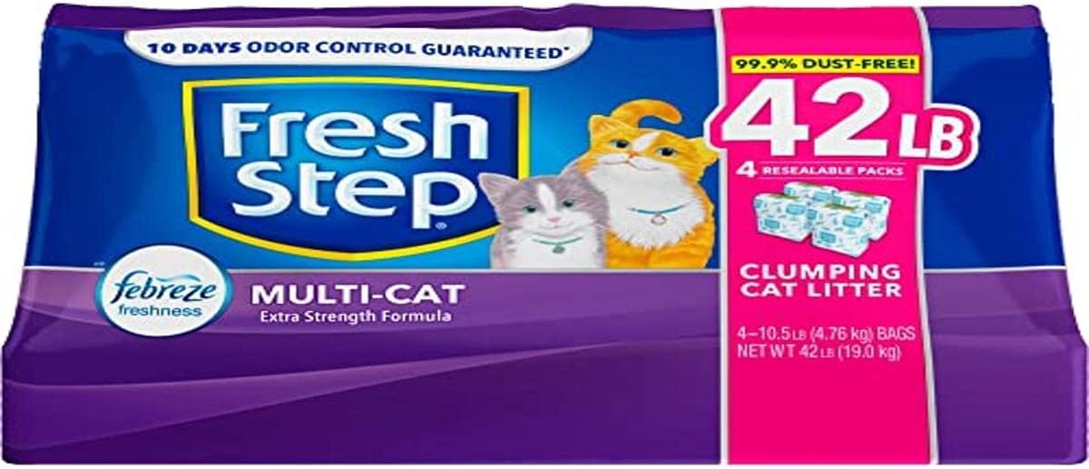Fresh Step MultiCat Extra Strength Scented Clumping Cat