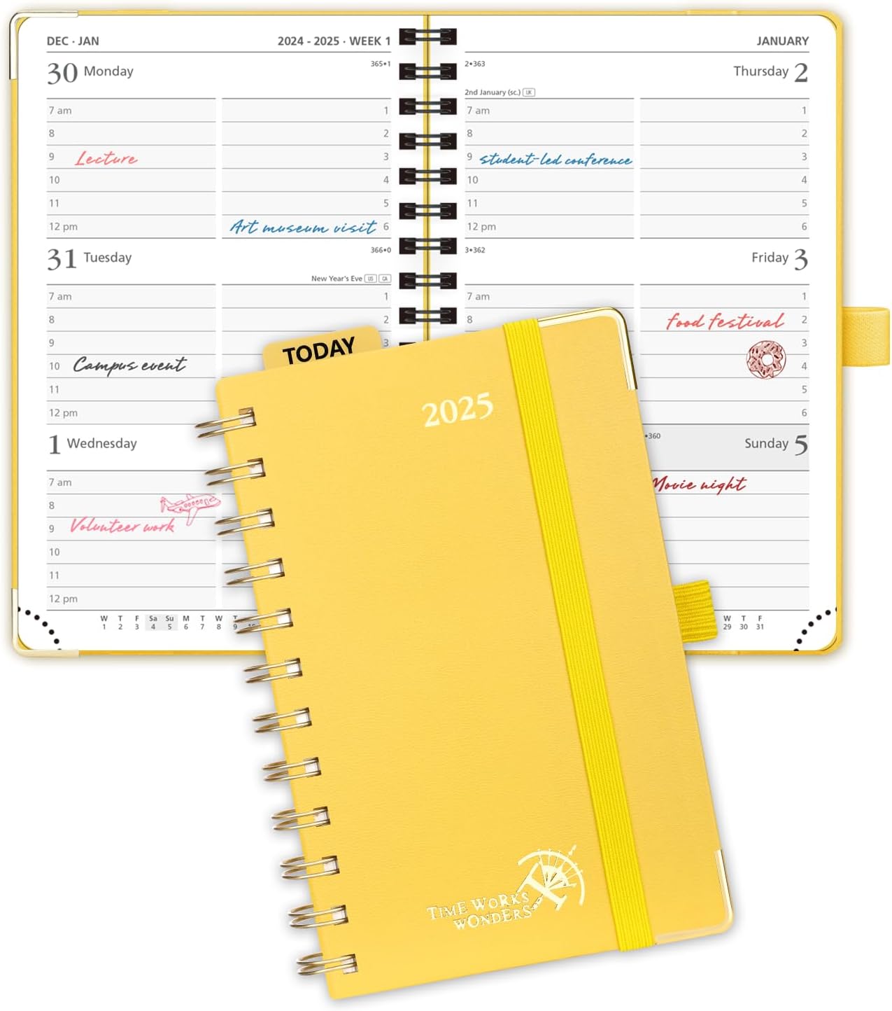 POPRUN 2025 Planner (Pocket Size 4