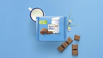 Ritter Sport Alpine Milk Chocolate Bar