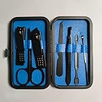 Manicure Set Pedicure Kit Womens Nail Clippers Set 32 in 1 Professional Grooming Care Tools Nail Kit Including Facial, Fingernails and Toenails Care with Travel Case