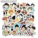 Produktbild BLOUR 50 Stück/Set Japan Anime Haikyuu Volleyball Cartoon Kinder Aufkleber Skateboard Gitarre Koffer Mädchen Wasserdicht Aufkleber Kinderspielzeug