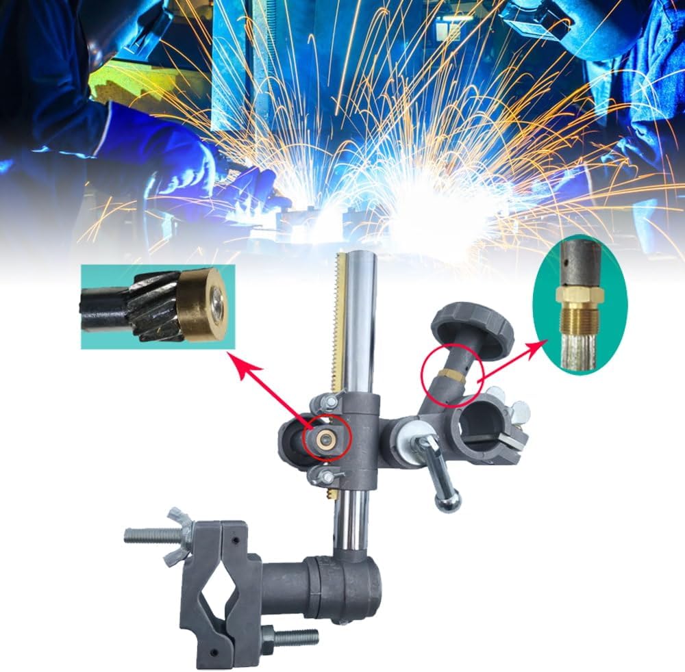 Mini Welding Torch Holder Mig Gun Stand Holding Clamp Mountings Welding Positioner Turntable Support For MIG MAG CO2