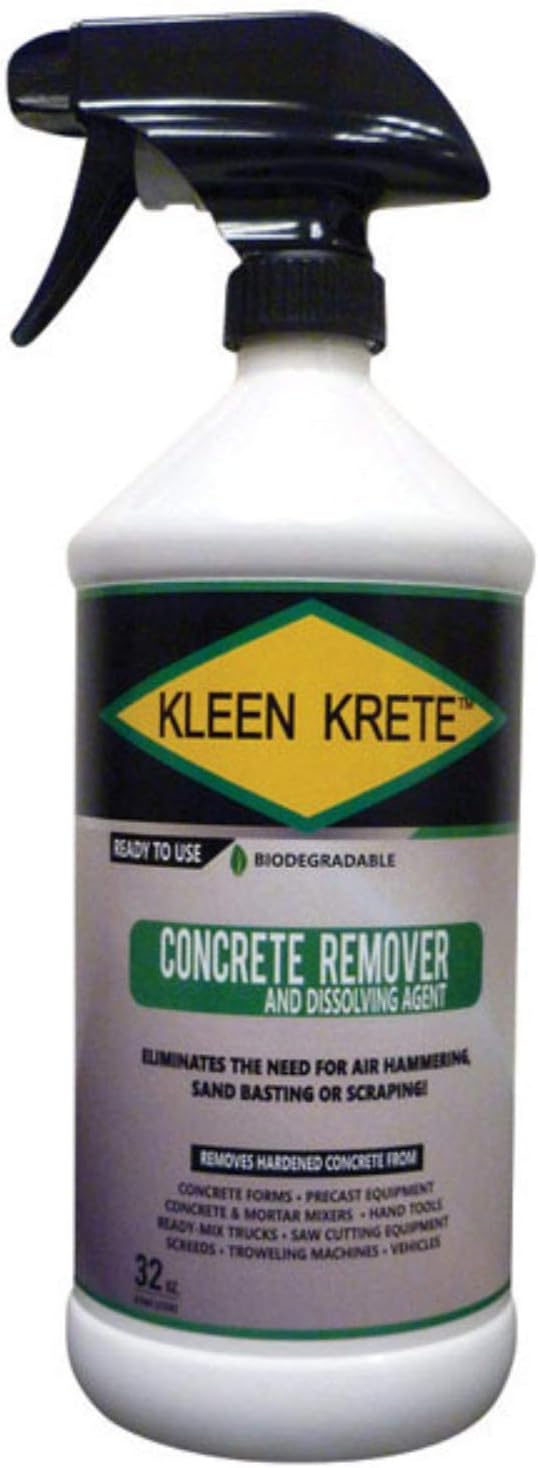 Kleen Krete Ready To Use Concrete Remover And Dissolving Agent 32 OZ