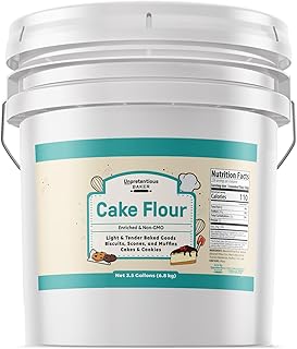 10 Recipes With Cake Flour for Soft Tender Bakery Style Crumb 21 Unpretentious Cake Flour, 3.5 Gallons, Great For Cakes, Biscuits, Scones...